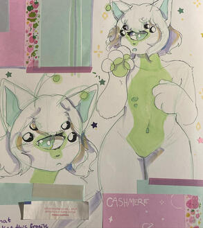 sketchbook page, 2022